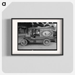 アートポスター-Truck of Sign Painter, San Angelo, Texas
 - ラッセル リー Poster.