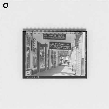 アートメモ帳-Saint Martinville Balconies
 - ラッセル リー Memo.