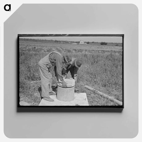 アートパネル-Privy Installation
 - ラッセル リー Canvas.