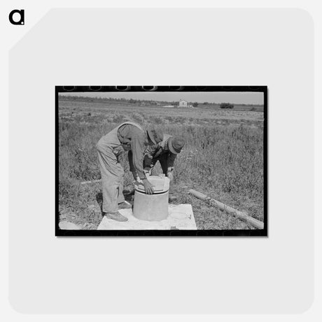 アートポストカード-Privy Installation
 - ラッセル リー Postcard.