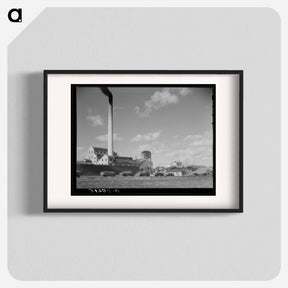 アートポスター-Sugar Beet Factory
 - ラッセル リー Poster.
