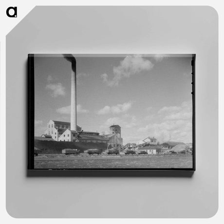 アートパネル-Sugar Beet Factory
 - ラッセル リー Canvas.