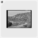 アートポストカード-Ghost Mining Town
 - ラッセル リー Postcard.