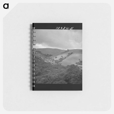 アートメモ帳-San Benito County Foothills
 - ラッセル リー Memo.