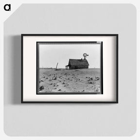 アートポスター-Dust Bowl farm - ドロテア ラング Poster.