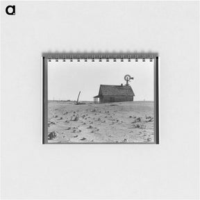 アートメモ帳-Dust Bowl farm - ドロテア ラング Memo.