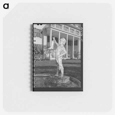アートメモ帳-Fountain in Wallingford, Vermont
 - ラッセル リー Memo.
