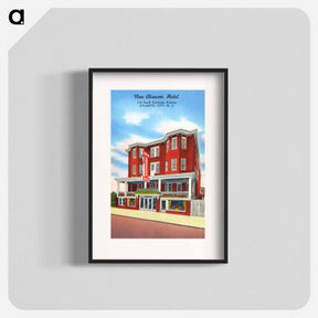 アートポスター-New Absecon Hotel, Atlantic City
 - ボストン公共図書館 Poster.