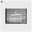 アートポストカード-Entrance to Catholic Cemetery, Questa
 - ラッセル リー Postcard.