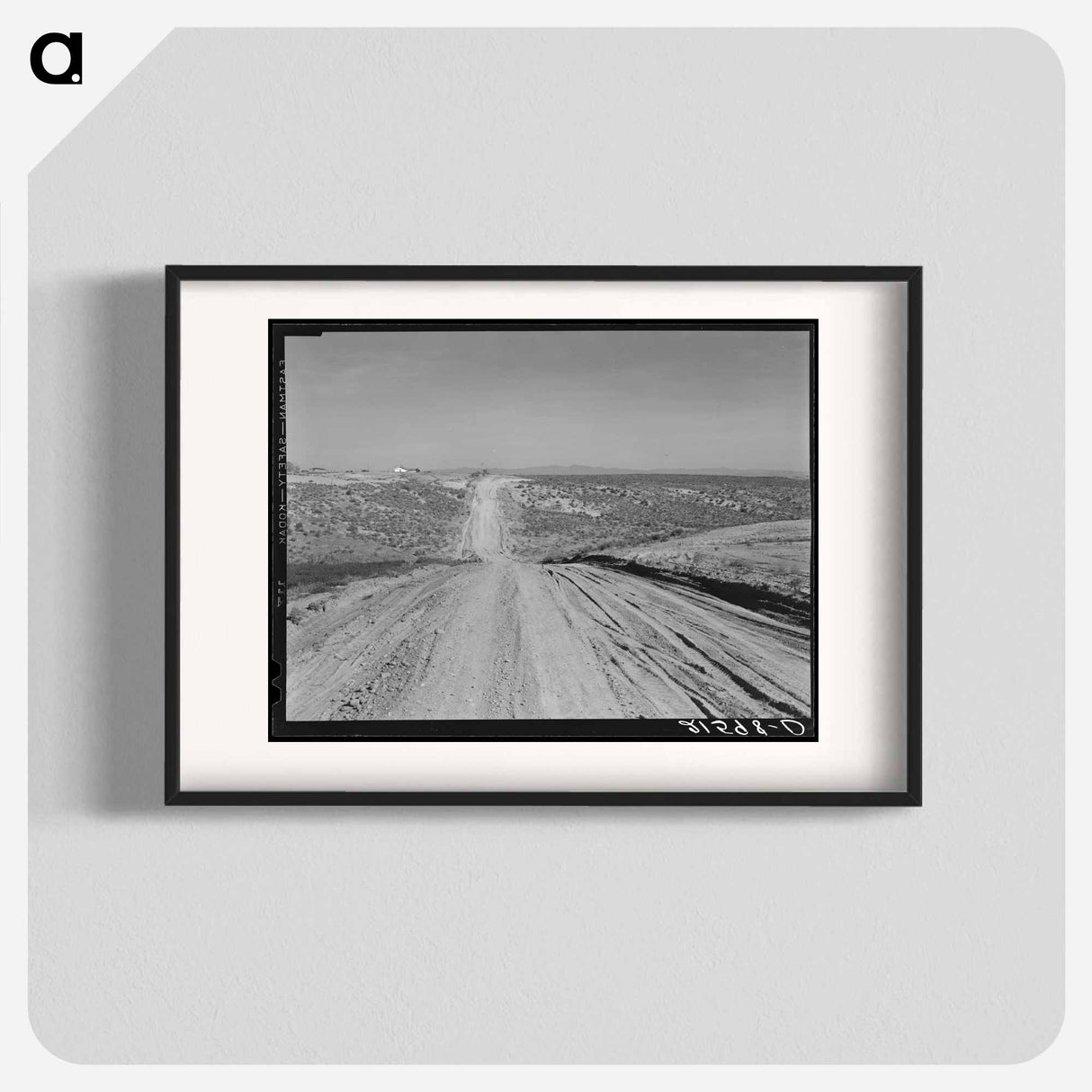 View of newly reclaimed bench land - Dorothea Lange Poster.