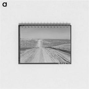 アートメモ帳-View of newly reclaimed bench land - ドロテア ラング Memo.