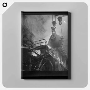 アートパネル-Anaconda Smelter
 - ラッセル リー Canvas.