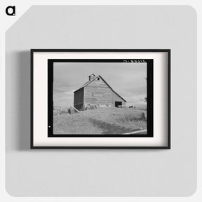 アートポスター-The barn of an older settler on established farm - ドロテア ラング Poster.