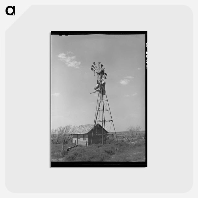 アートポストカード-Kansas Farm
 - ラッセル リー Postcard.