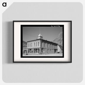 アートポスター-Miners' Union Hall
 - ラッセル リー Poster.
