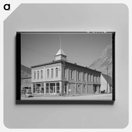 アートパネル-Miners' Union Hall
 - ラッセル リー Canvas.
