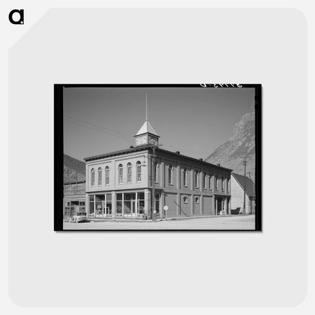 アートポストカード-Miners' Union Hall
 - ラッセル リー Postcard.