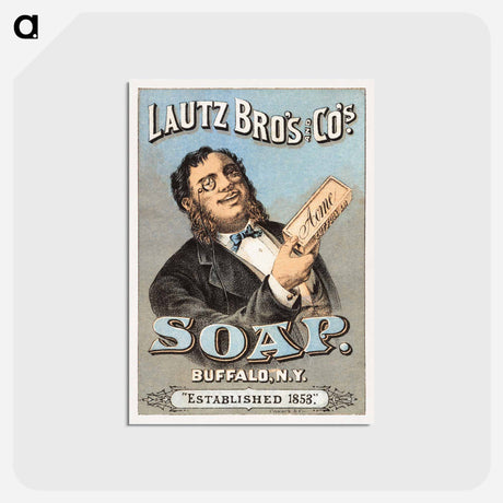 アートポストカード-Soaps, Buffalo, N. Y.
 - ボストン公共図書館 Postcard.