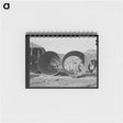 アートメモ帳-Penstock Segments, Shasta Dam
 - ラッセル リー Memo.