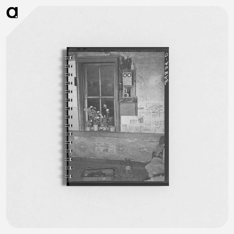 アートメモ帳-Telephone by Window
 - ラッセル リー Memo.