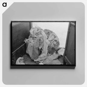 アートパネル-Migrant Tent Home
 - ラッセル リー Canvas.