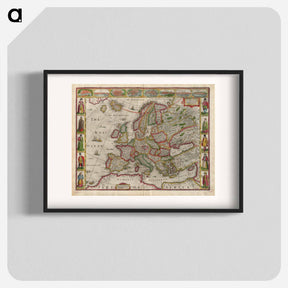 アートポスター-Europ and Its Cities
 - ボストン公共図書館 Poster.