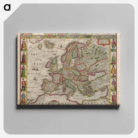 アートパネル-Europ and Its Cities
 - ボストン公共図書館 Canvas.
