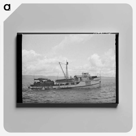 アートパネル-Fishing Boat, Astoria, Oregon
 - ラッセル リー Canvas.