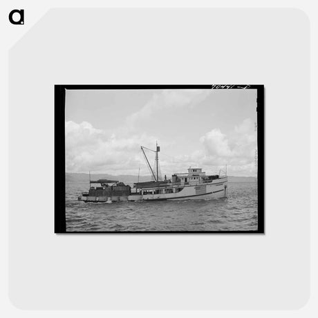 アートポストカード-Fishing Boat, Astoria, Oregon
 - ラッセル リー Postcard.