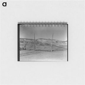 アートメモ帳-From the village to the field. Escalante, Utah. - ドロテア ラング Memo.