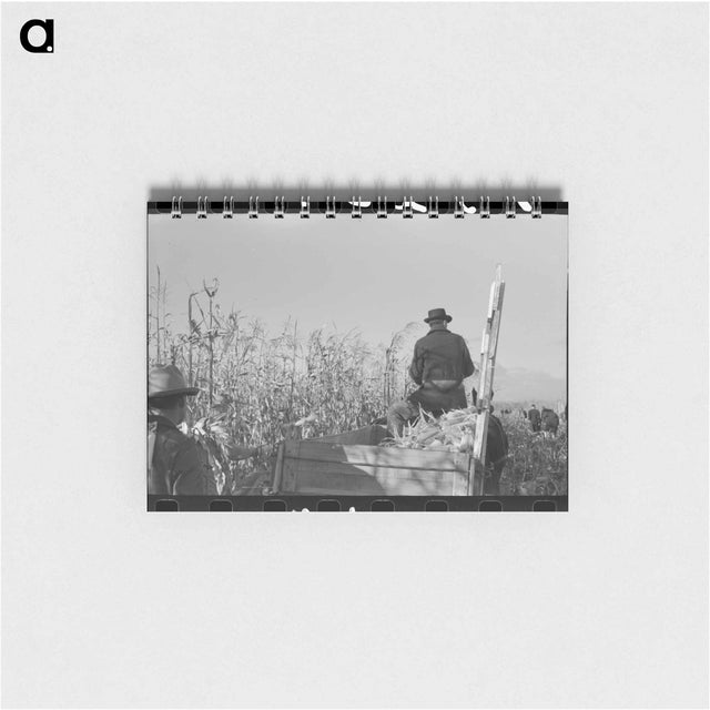 アートメモ帳-Wagon of Corn
 - ラッセル リー Memo.