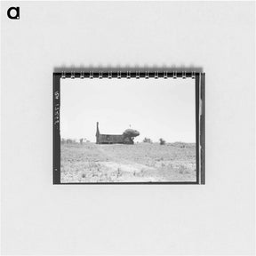 アートメモ帳-White sharecropper's home - ドロテア ラング Memo.