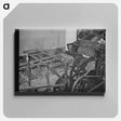 アートパネル-Wool Scouring Machine
 - ラッセル リー Canvas.