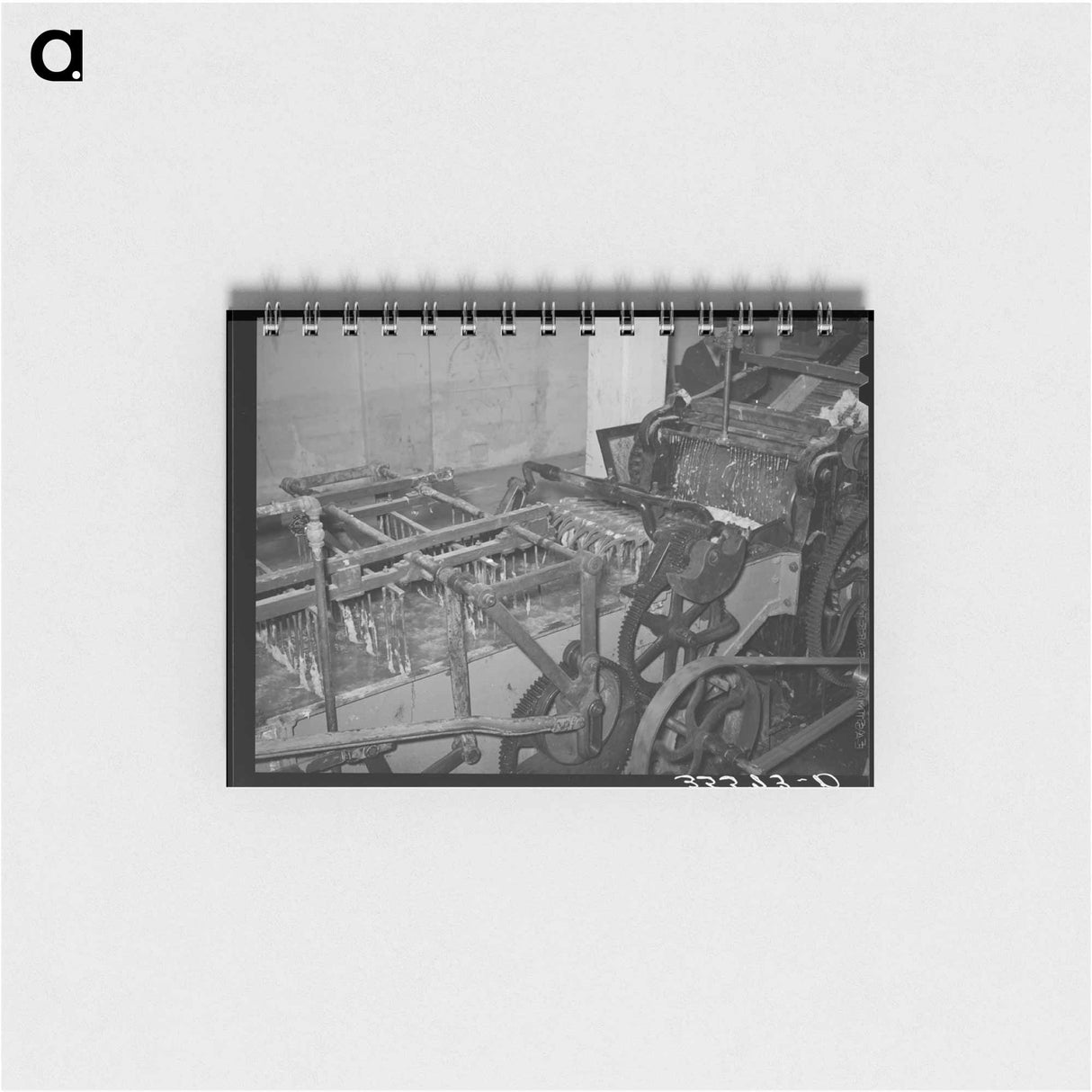 アートメモ帳-Wool Scouring Machine
 - ラッセル リー Memo.