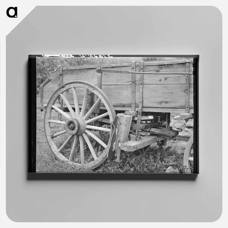 アートパネル-Wooden Ore Wagon, Telluride
 - ラッセル リー Canvas.
