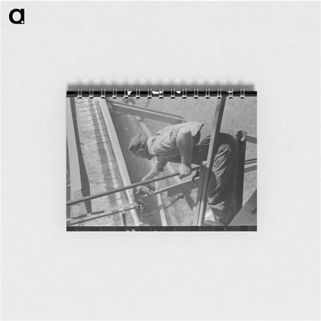 アートメモ帳-Oiling the Combine
 - ラッセル リー Memo.