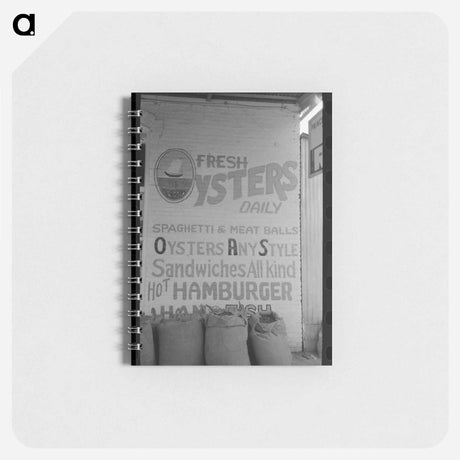アートメモ帳-Restaurant Sign, Saint Martinville
 - ラッセル リー Memo.