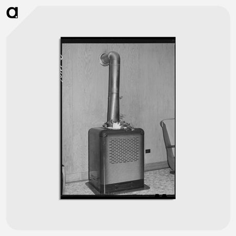アートポストカード-Farmhouse Stove
 - ラッセル リー Postcard.