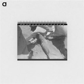 アートメモ帳-Cattle Ranch, Spur, Texas
 - ラッセル リー Memo.