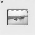 アートメモ帳-Barge Loaded with Pipe, Port of Houston
 - ラッセル リー Memo.
