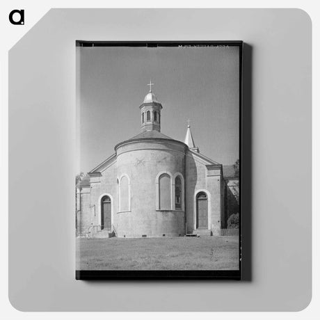 アートパネル-Rear of Church, Saint Martinville
 - ラッセル リー Canvas.
