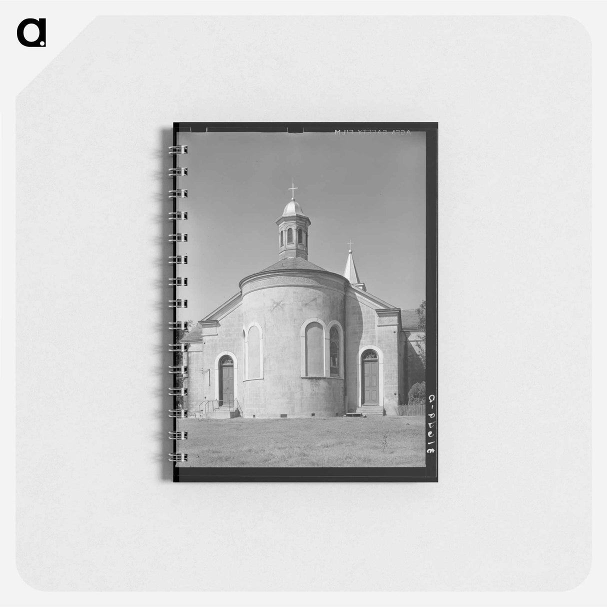 アートメモ帳-Rear of Church, Saint Martinville
 - ラッセル リー Memo.