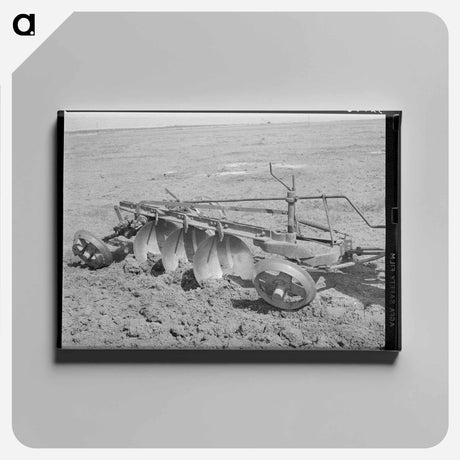 アートパネル-Disk Plow, El Indio
 - ラッセル リー Canvas.