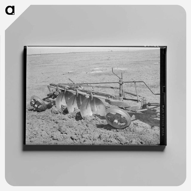 アートパネル-Disk Plow, El Indio
 - ラッセル リー Canvas.
