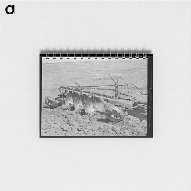 アートメモ帳-Disk Plow, El Indio
 - ラッセル リー Memo.