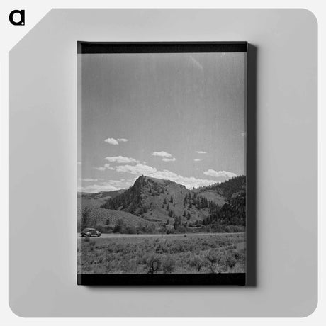 アートパネル-Salmon River Valley
 - ラッセル リー Canvas.