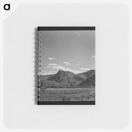 アートメモ帳-Salmon River Valley
 - ラッセル リー Memo.