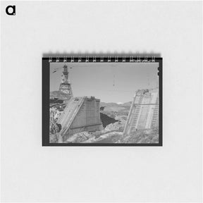 アートメモ帳-Shasta Dam Construction
 - ラッセル リー Memo.