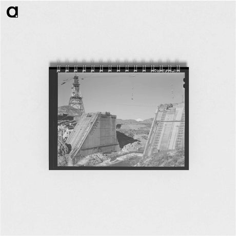 アートメモ帳-Shasta Dam Construction
 - ラッセル リー Memo.