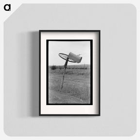 アートポスター-Oklahoma Tenant Farmer's Mailbox
 - ラッセル リー Poster.